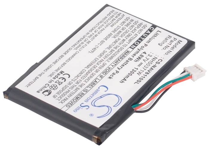 Batteri til GP, navigasjonssystem for Navigon 81xx, 8110, 8310