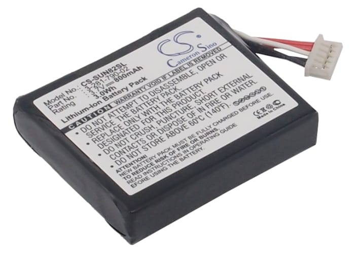 Batteri til GPS og navigasjonssystem for Sony NV-U53G, NV-U73T, NV-U82 m.fl.