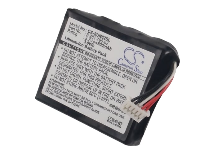Batteri til GPS og navigasjonssystem for Sony NV-U53G, NV-U73T, NV-U82 m.fl.