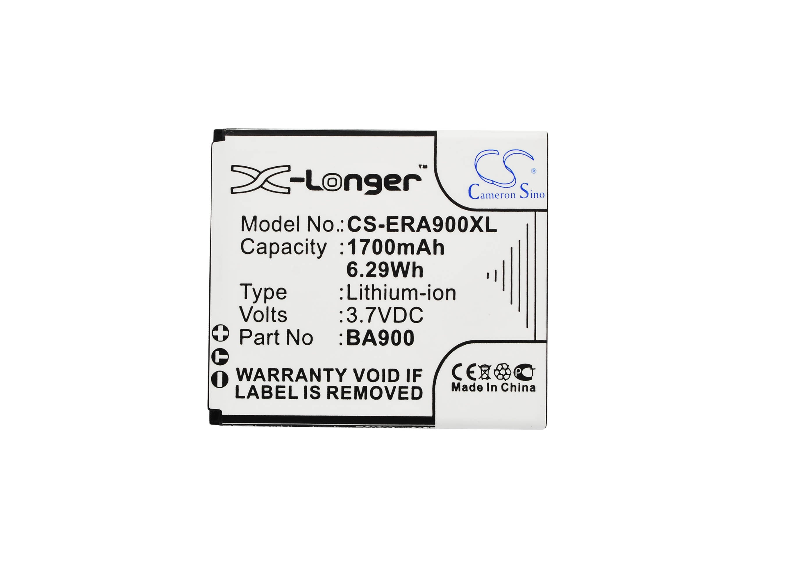 Batteri til mobiltelefon, smarttelefon for Sony Ericsson Xperia GX, LT29, LT29i m.fl.