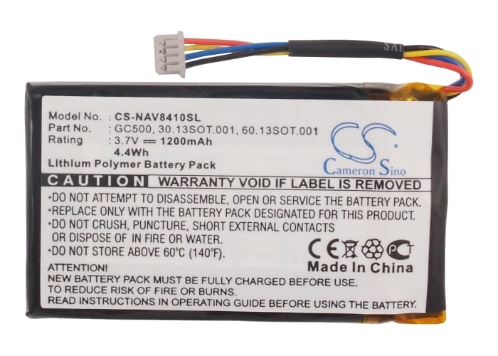 Batteri til GP, navigasjonssystem for Navigon 8410