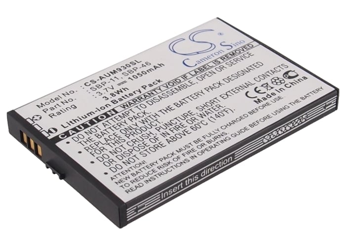 Batteri til mobiltelefon, smarttelefon for Asus M930, M930w