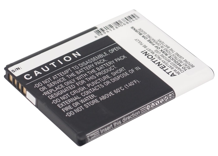 Batteri til mobiltelefon, smarttelefon for HTC One ST, One SU, One SC m.fl.