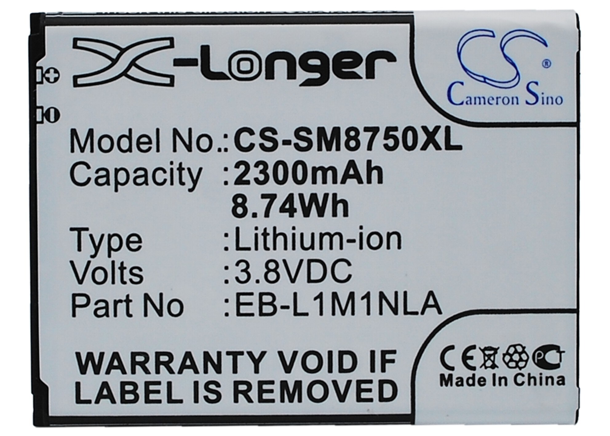 Batteri til mobiltelefon, smarttelefon for Everfine PLA-20, SFIM-300, SIPC-200AW m.fl.