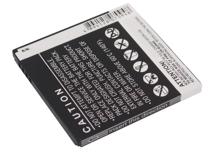 Batteri til mobiltelefon, smarttelefon for GSmart G1310, G1315, G1317 m.fl.