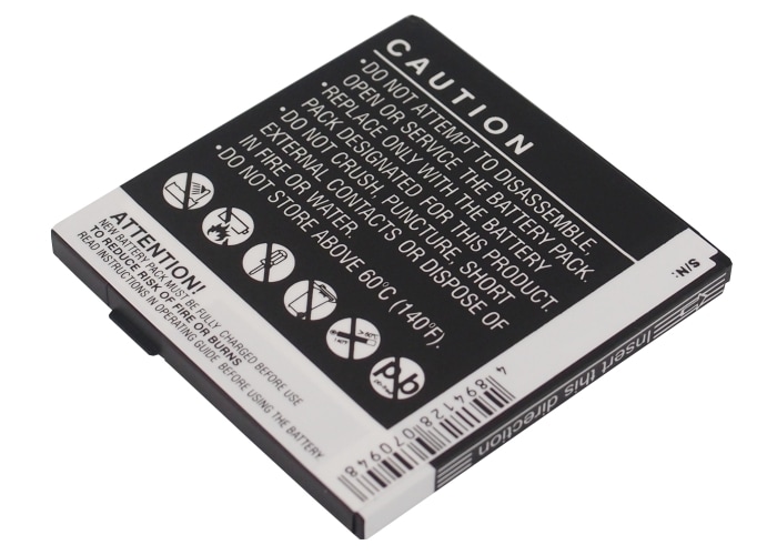 Batteri til mobiltelefon, smarttelefon for GSmart G1310, G1315, G1317 m.fl.