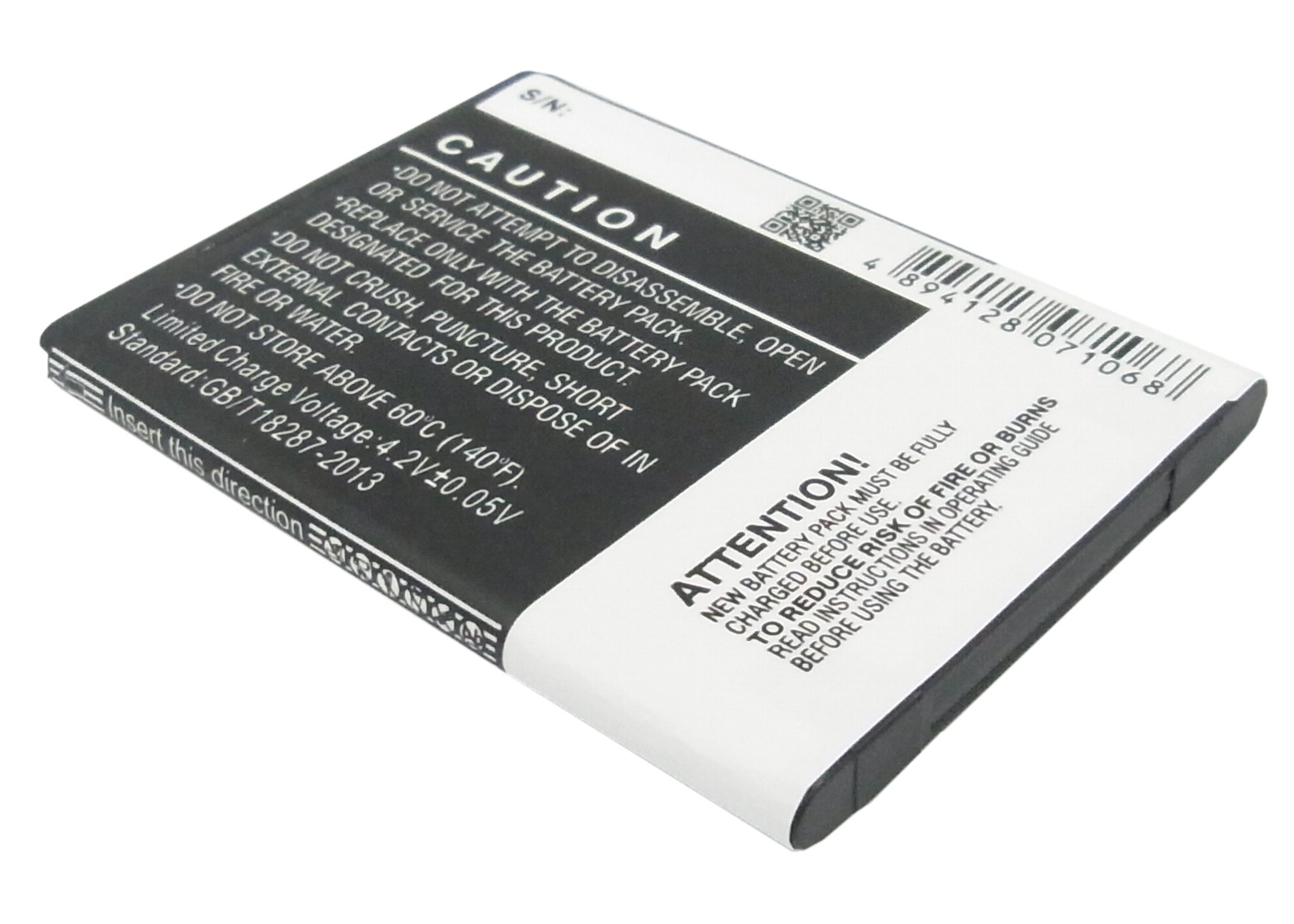 Batteri til mobiltelefon, smarttelefon for Samsung GT-S7500, Galaxy Ace Plus, GT-S6500 m.fl.