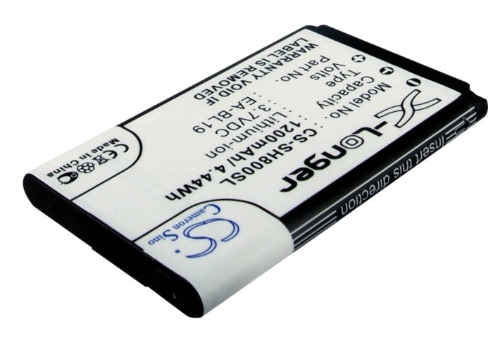 Batteri til mobiltelefon, smarttelefon for Sharp SH800M, SH800, N49A