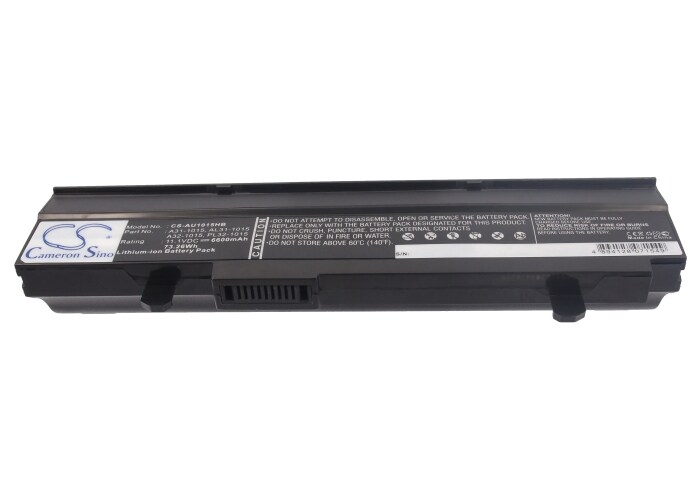 Batteri til bærbar PC, notatbok for Asus Eee PC 1015, Eee PC 1015P, Eee PC 1016 m.fl.