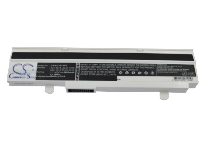 Batteri til bærbar PC, notatbok for Asus Eee PC 1015, Eee PC 1015P, Eee PC 1016 m.fl.