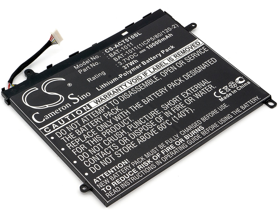 Batteri til nettbrett for Acer Iconia Tab A510, Iconia Tab A700, Iconia Tab A710 m.fl.