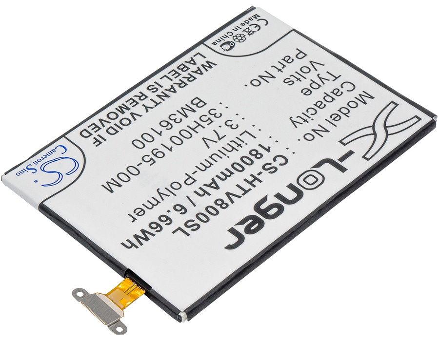 Batteri til mobiltelefon, smarttelefon for HTC One VX, Totem C2, V8 m.fl.