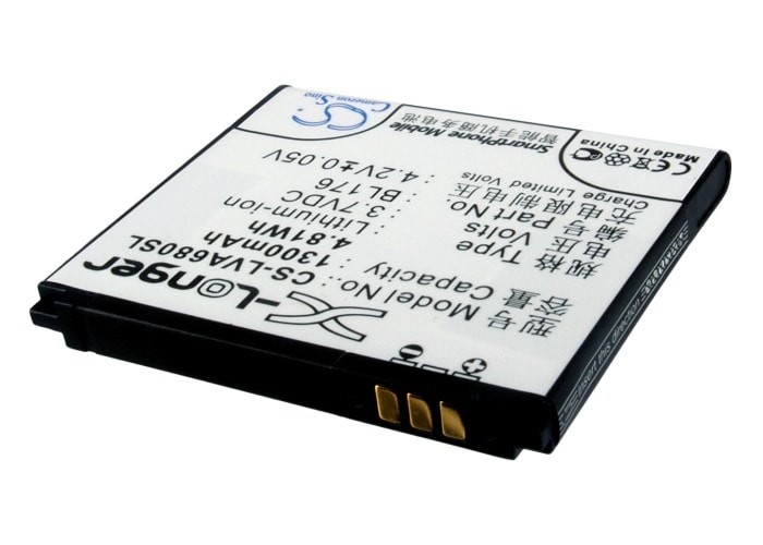 Batteri til mobiltelefon, smarttelefon for Lenovo A68e
