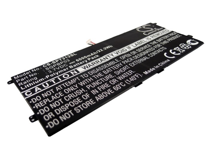 Batteri til nettbrett for Sony Xperia Tablet S, SGPT121, SGPT122 m.fl.