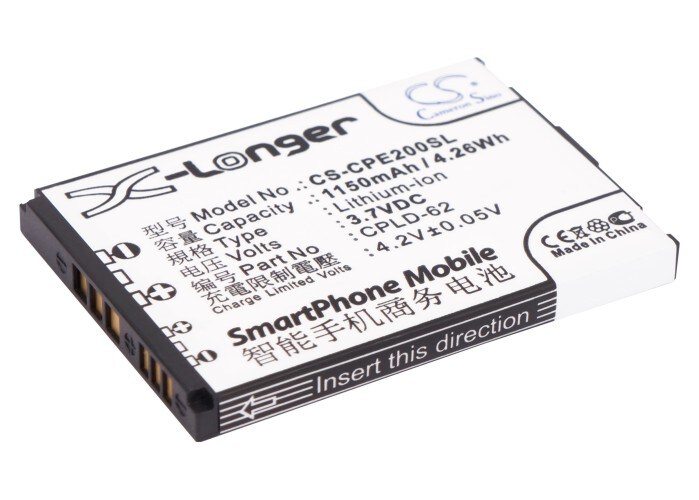 Batteri til mobiltelefon, smarttelefon for Coolpad 5800, D520, D550 m.fl.