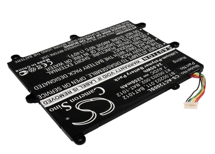 Batteri til nettbrett for Acer Iconia Tab A200, Iconia Tab A210