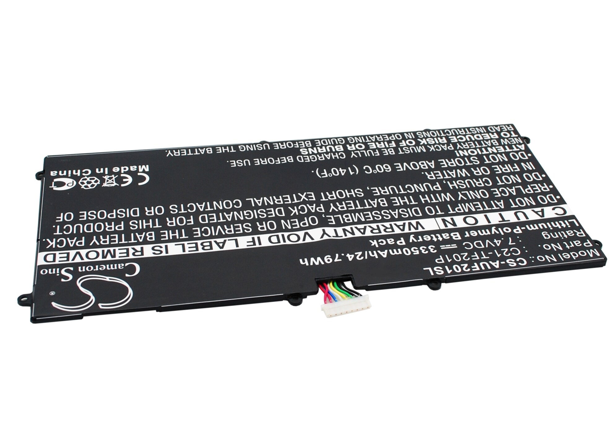 Batteri til nettbrett for Asus Transformer Prime TF201, TF201-1B002A, TF201-1B04 m.fl.