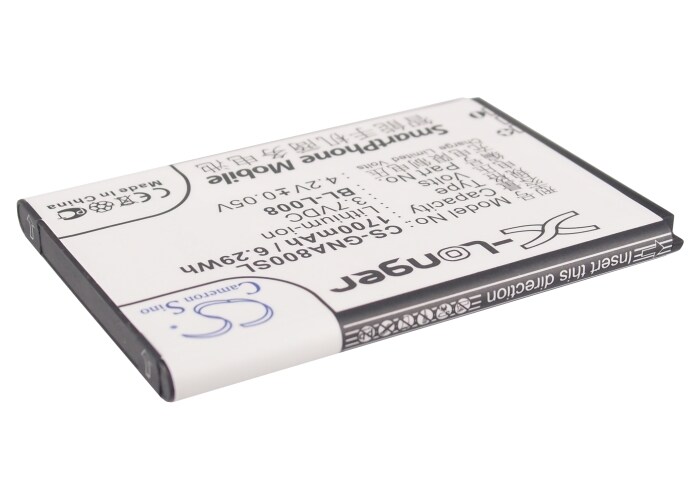 Batteri til mobiltelefon, smarttelefon for GIONEE A800