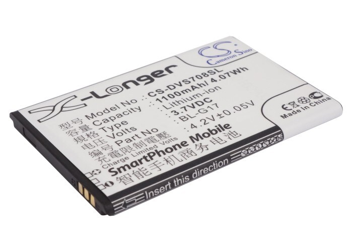 Batteri til mobiltelefon, smarttelefon for DOOV S708, IEva D708, S908