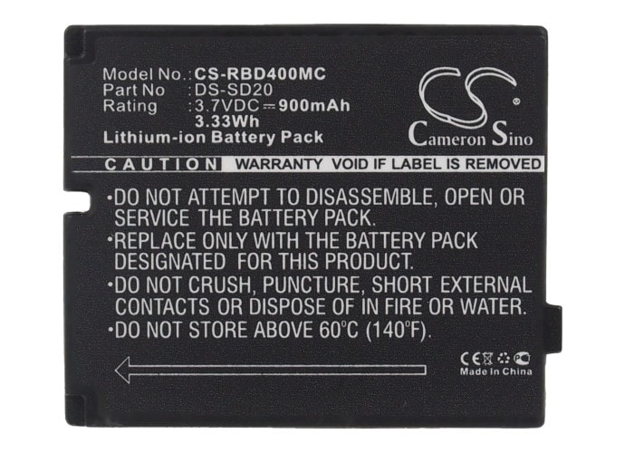 Batteri til kamera for AEE SD18, SD19, SD20 m.fl.