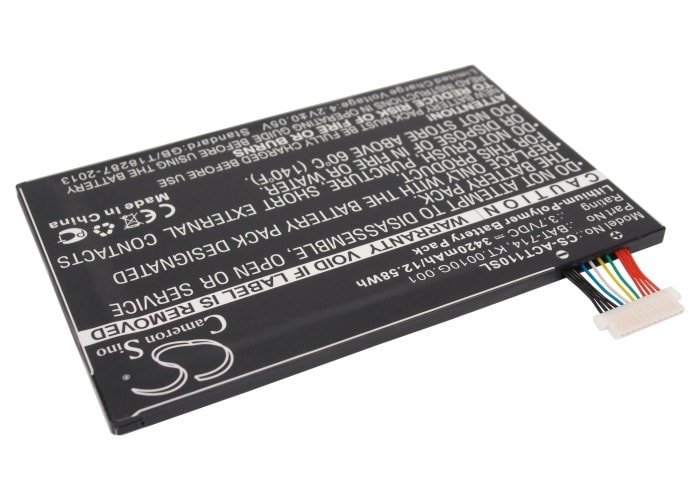 Batteri til nettbrett for Acer Iconia Tab A110