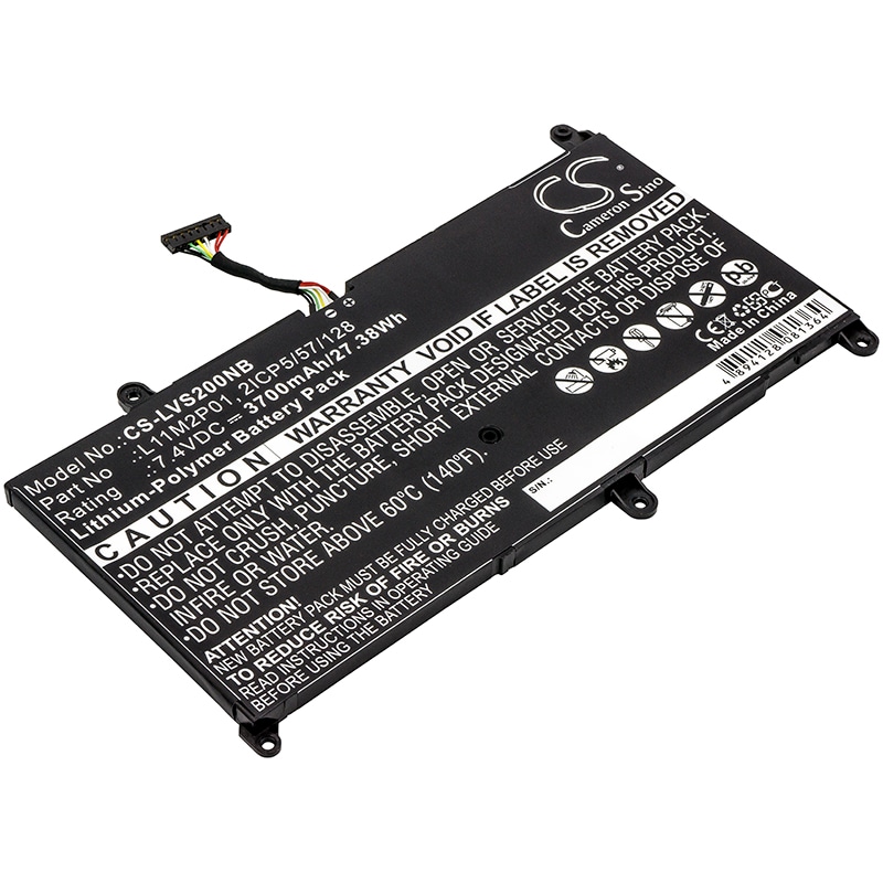 Batteri til bærbar PC, Lenovo Ideapad S200, Ideapad S206