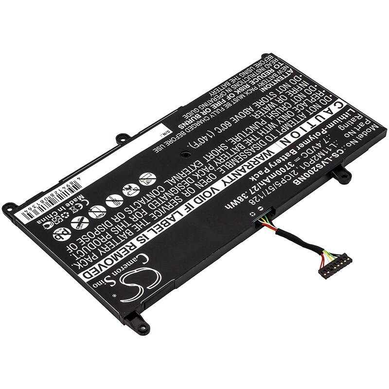 Batteri til bærbar PC, Lenovo Ideapad S200, Ideapad S206