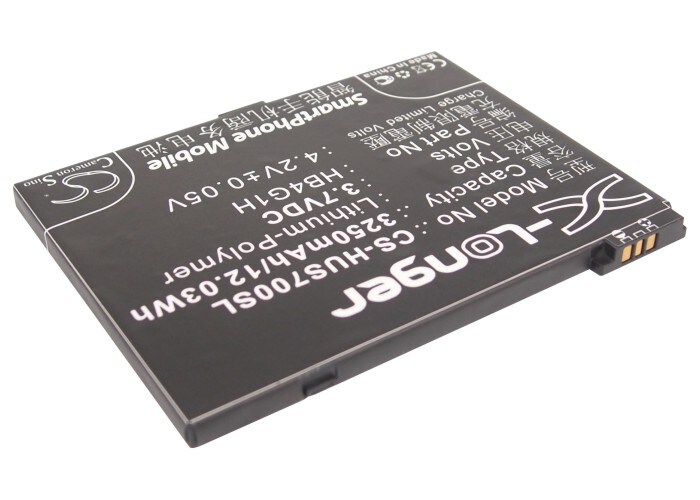 Batteri til nettbrett for Huawei IDEOS S7 Slim Tablet, S7 Slim