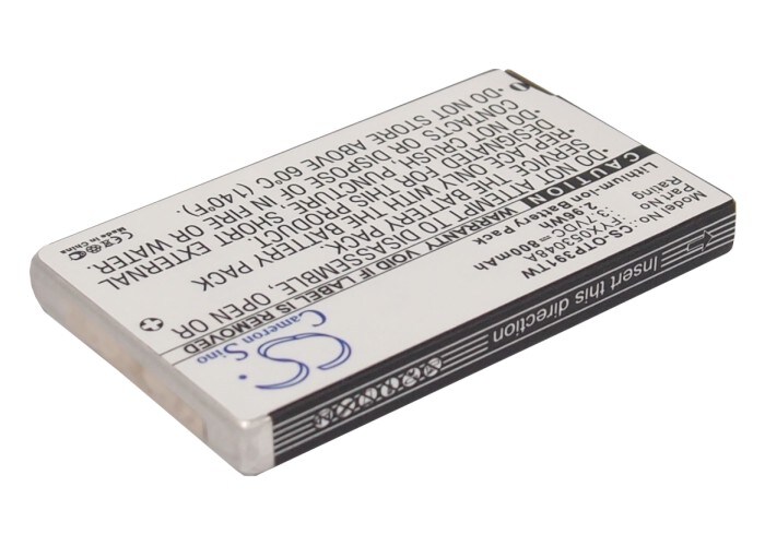 Batteri til toveis radio for Oregon Scientific TP391, TP393