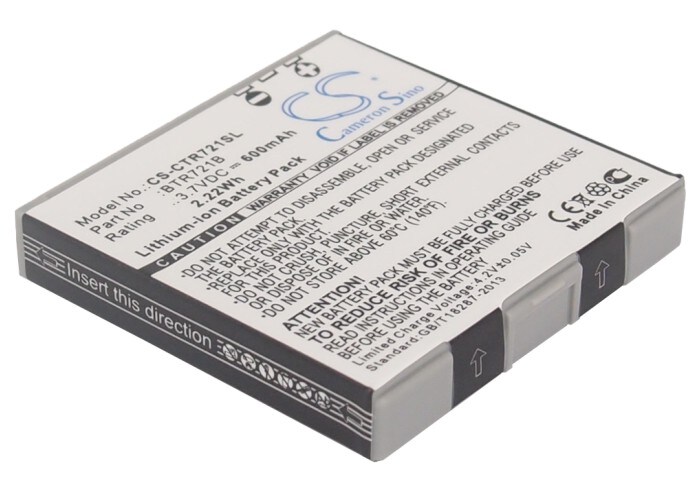 Batteri til mobiltelefon, smarttelefon for Casio C721