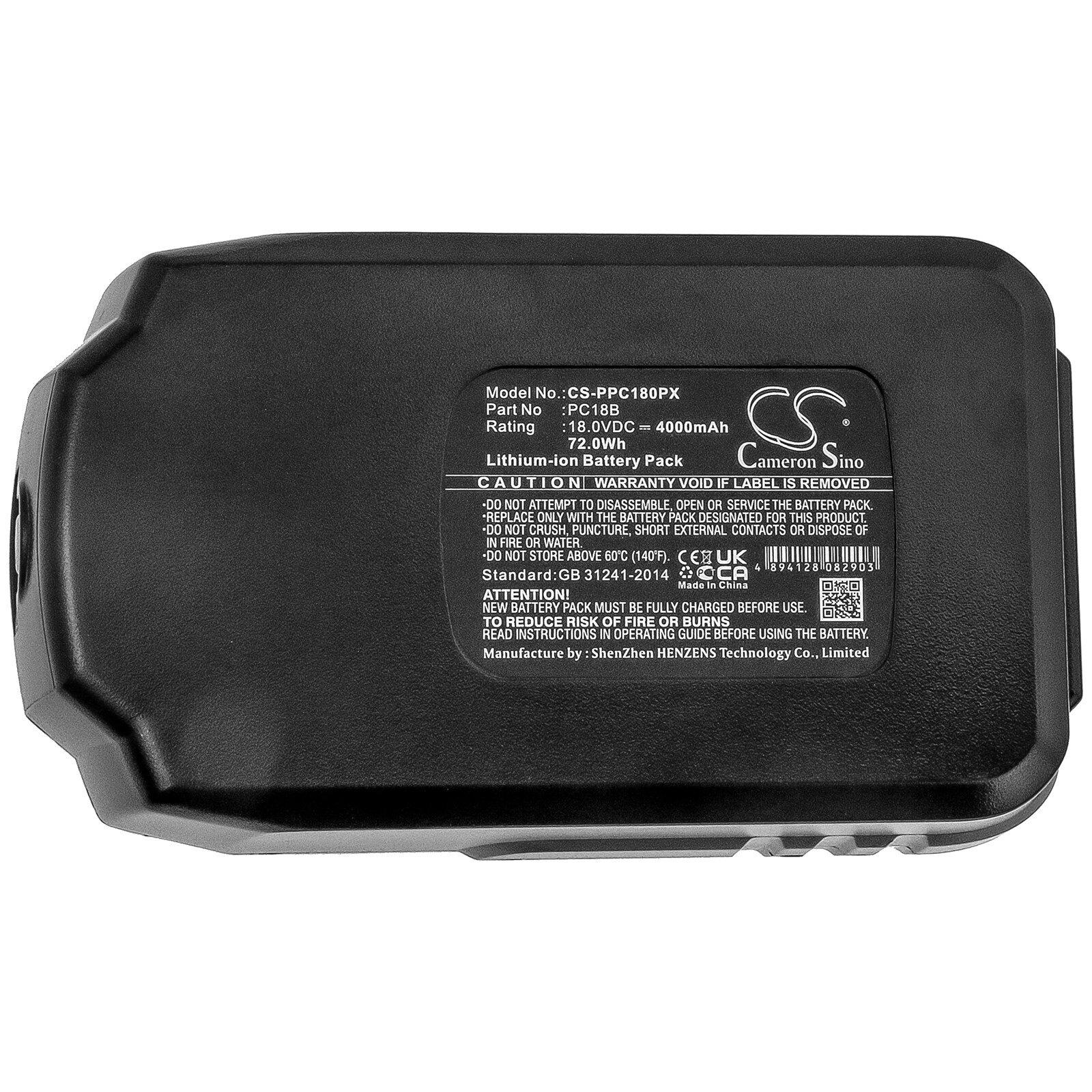 Batteri til elektriske verktøy for Porter Cable PC18AG, PC18AL, PC18CHD m.fl.
