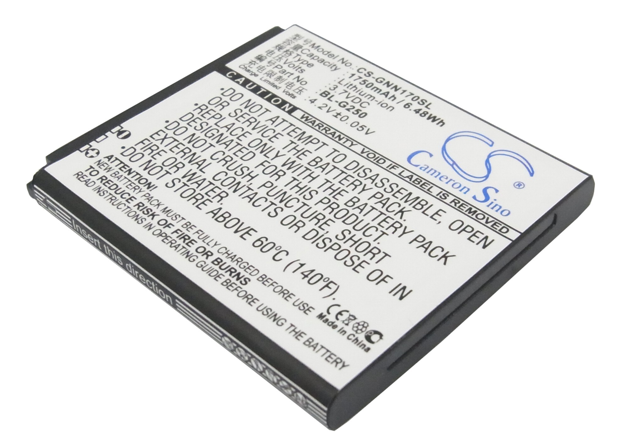 Batteri til mobiltelefon, smarttelefon for GIONEE GN170