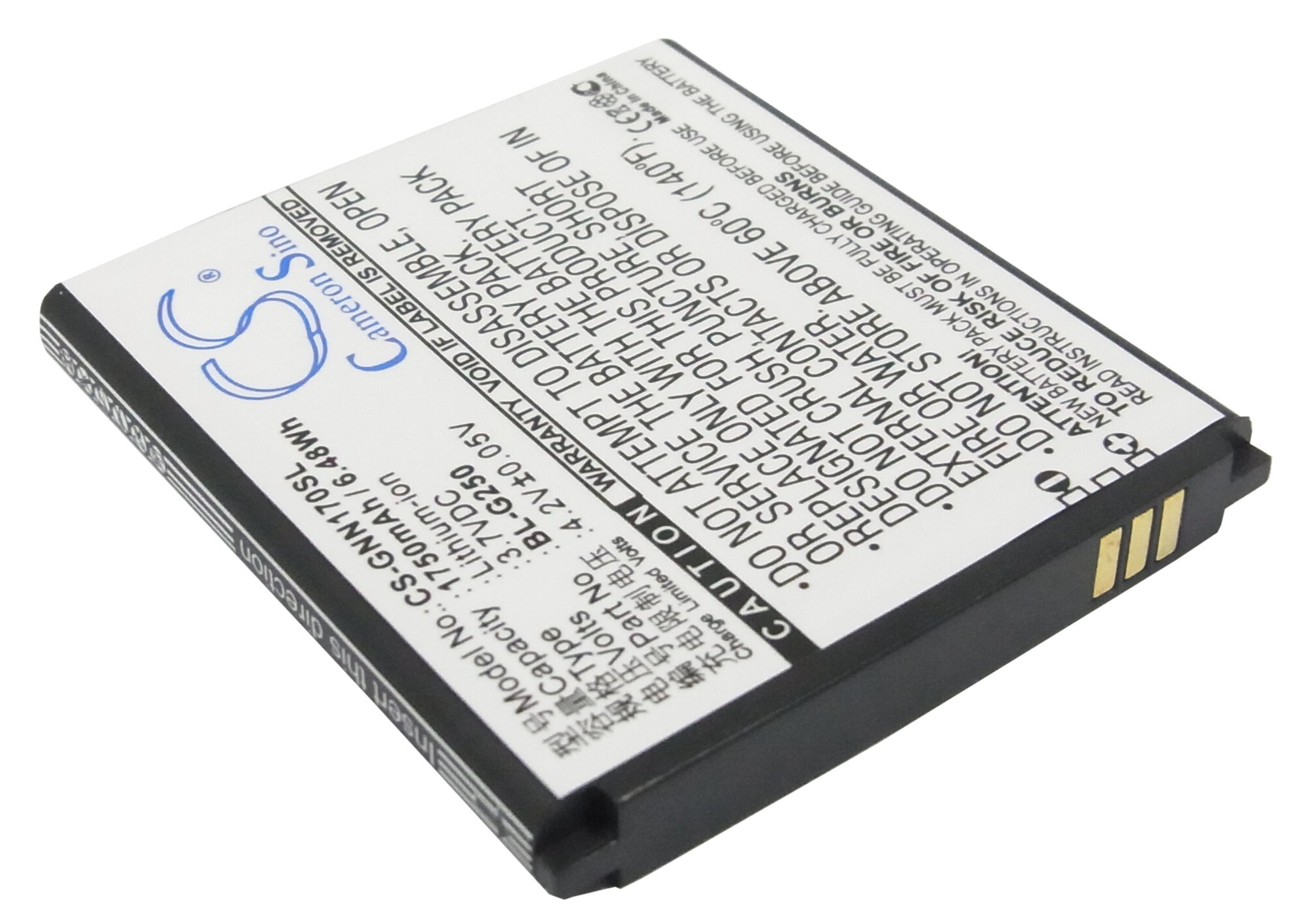 Batteri til mobiltelefon, smarttelefon for GIONEE GN170