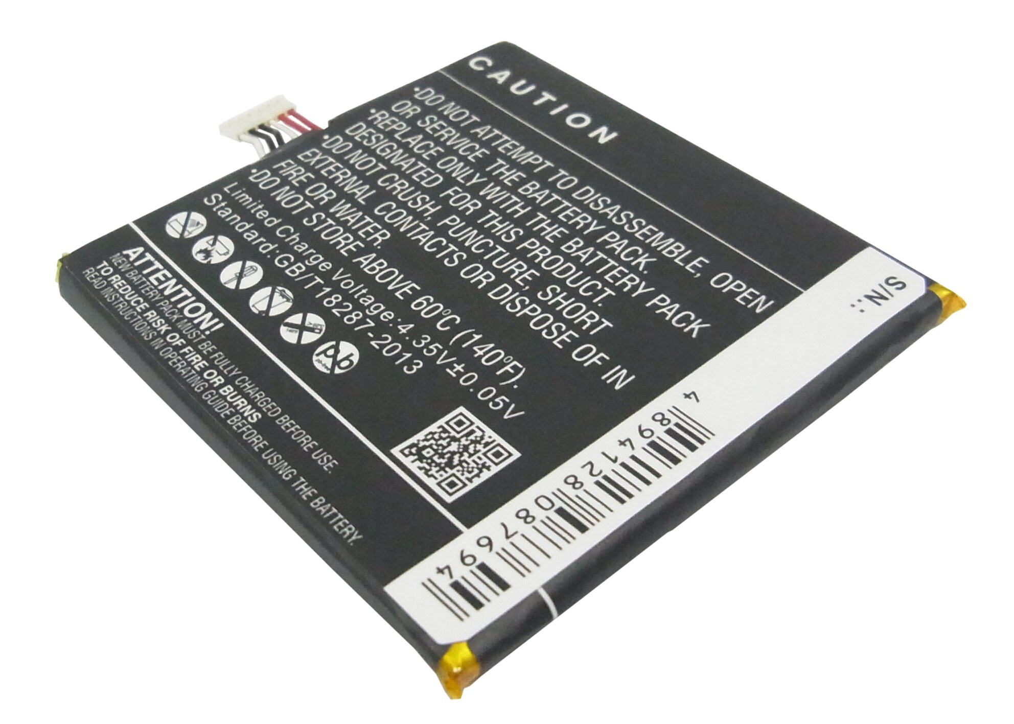 Batteri til mobiltelefon, smarttelefon for Alcatel One Touch Idol Mini, OT-6012W, OT-6012X m.fl.