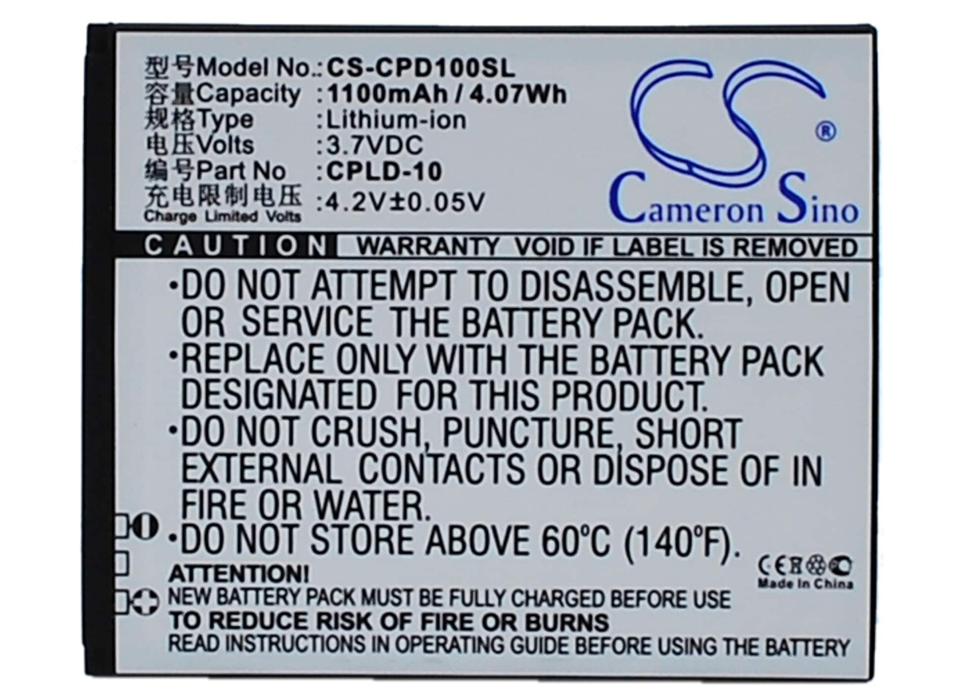 Batteri til mobiltelefon, smarttelefon for Coolpad 7230, 5216S, 7230B