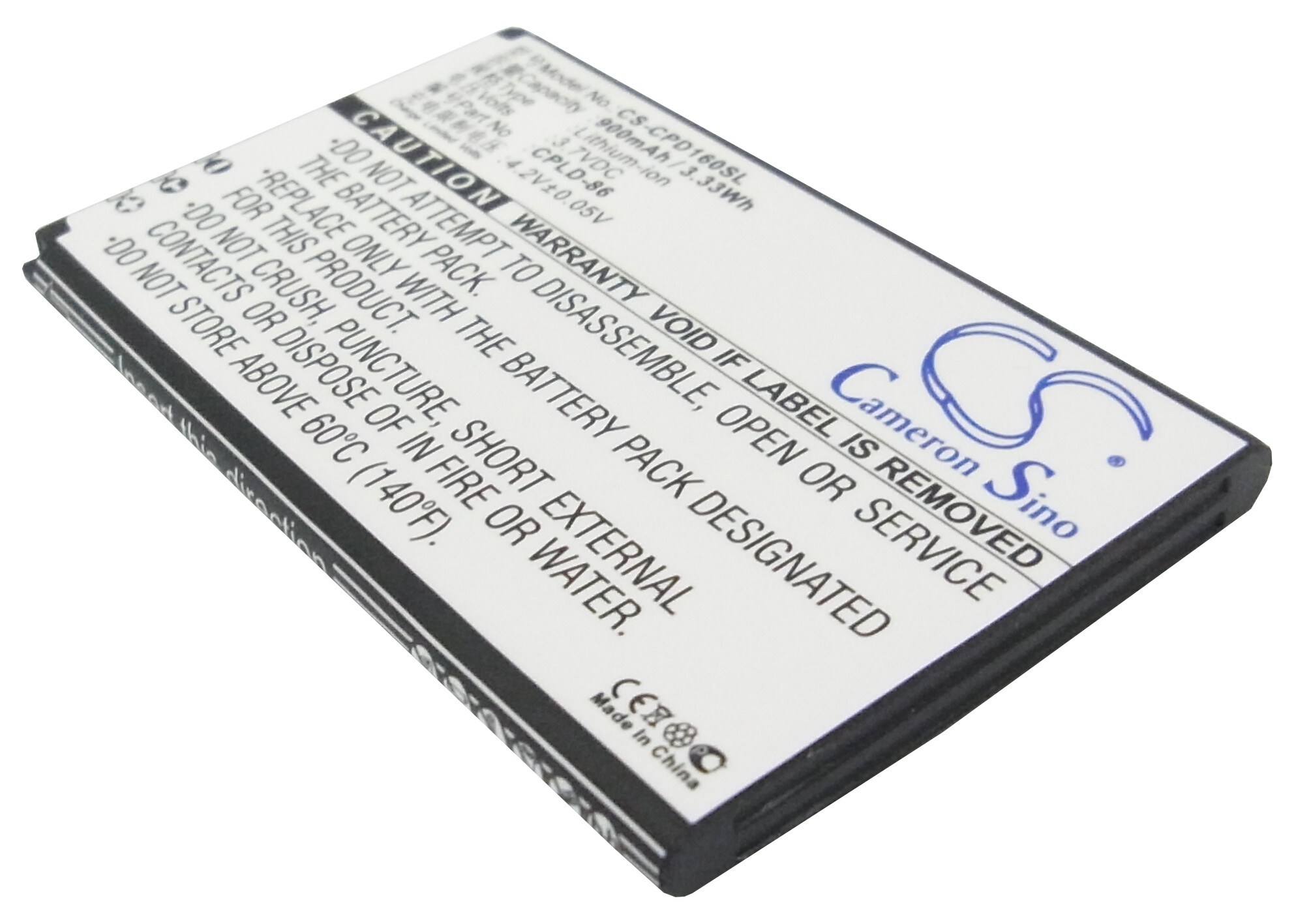 Batteri til mobiltelefon, smarttelefon for Coolpad 1606, 1606+