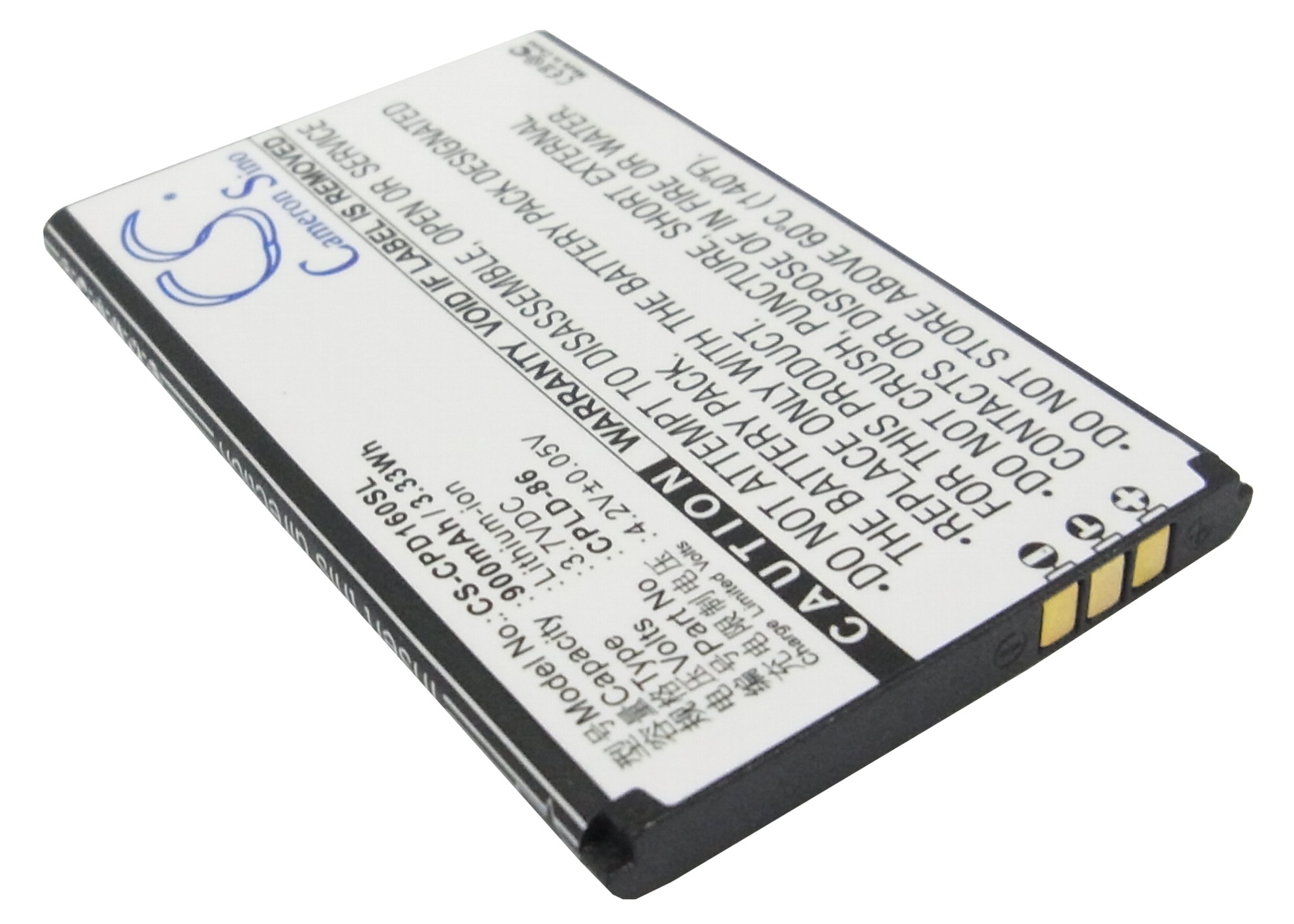 Batteri til mobiltelefon, smarttelefon for Coolpad 1606, 1606+