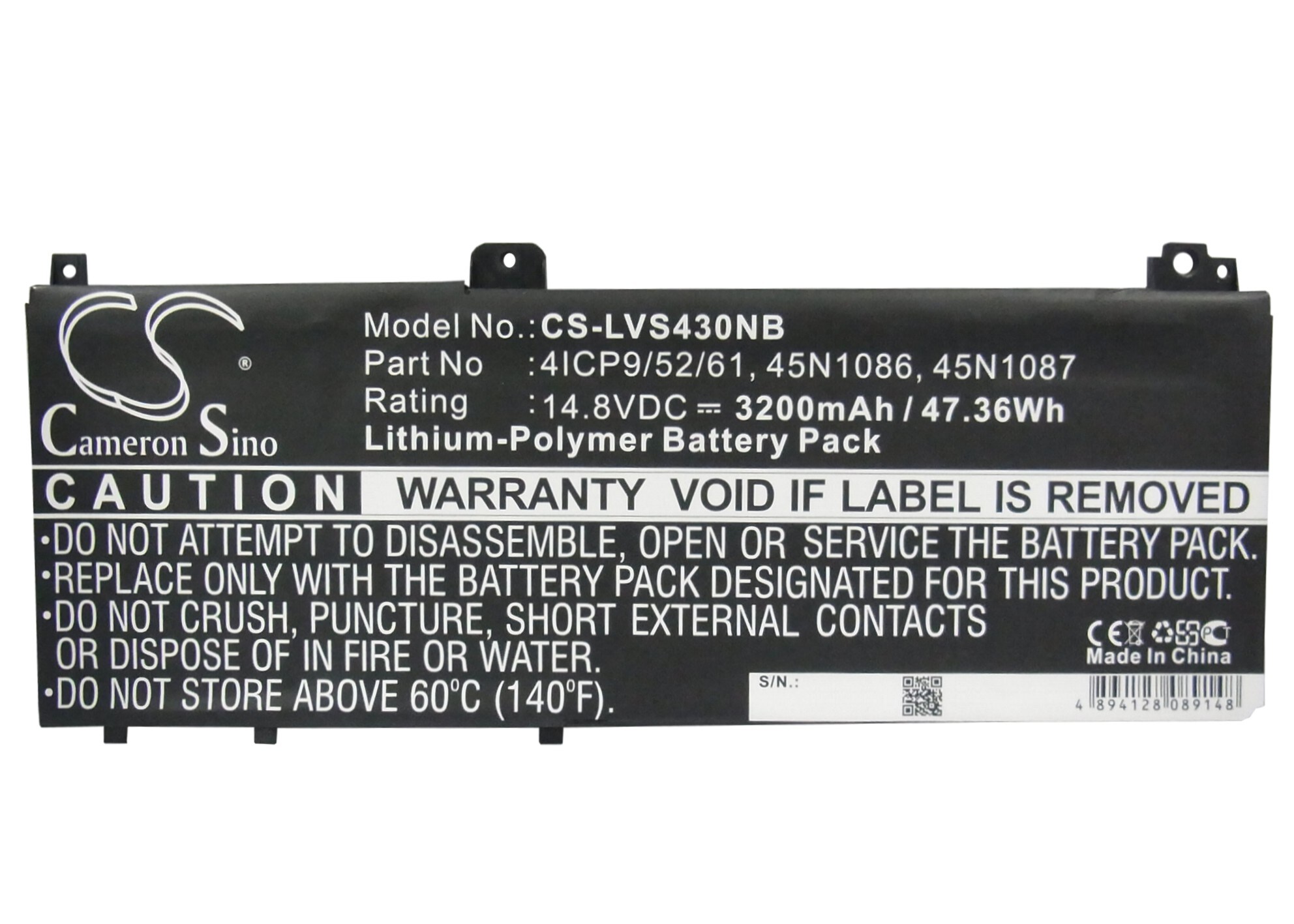 Batteri til bærbar PC, Lenovo Edge S430, Edge S420