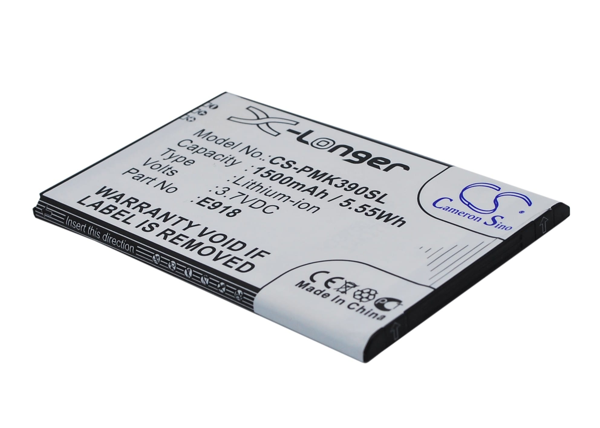 Batteri til mobiltelefon, smarttelefon for PHICOMM i310v, K390V