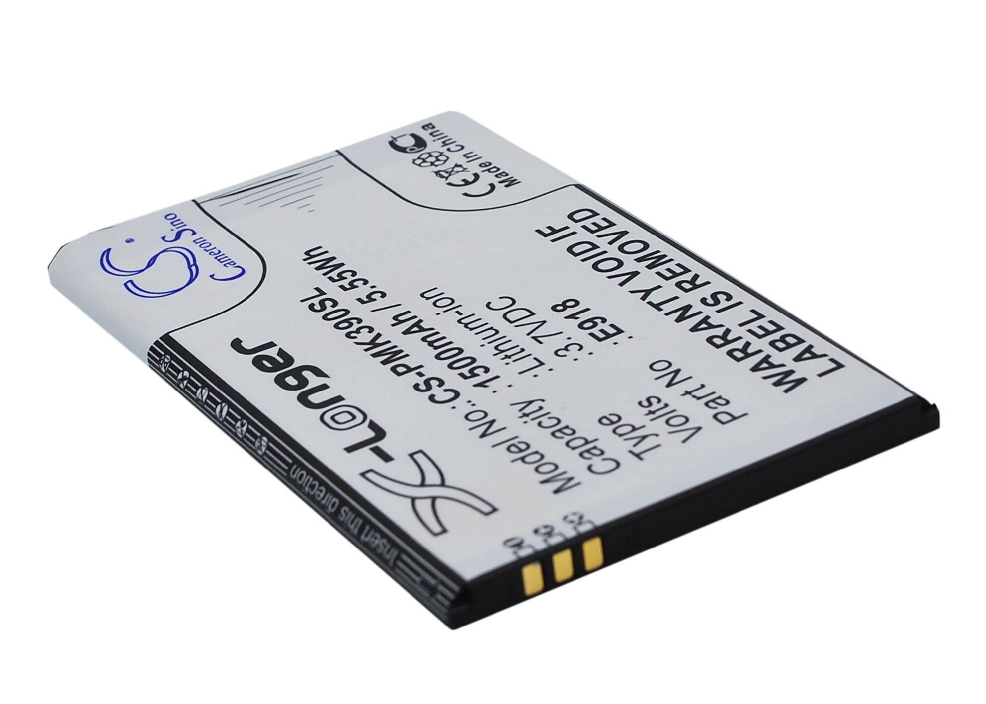 Batteri til mobiltelefon, smarttelefon for PHICOMM i310v, K390V
