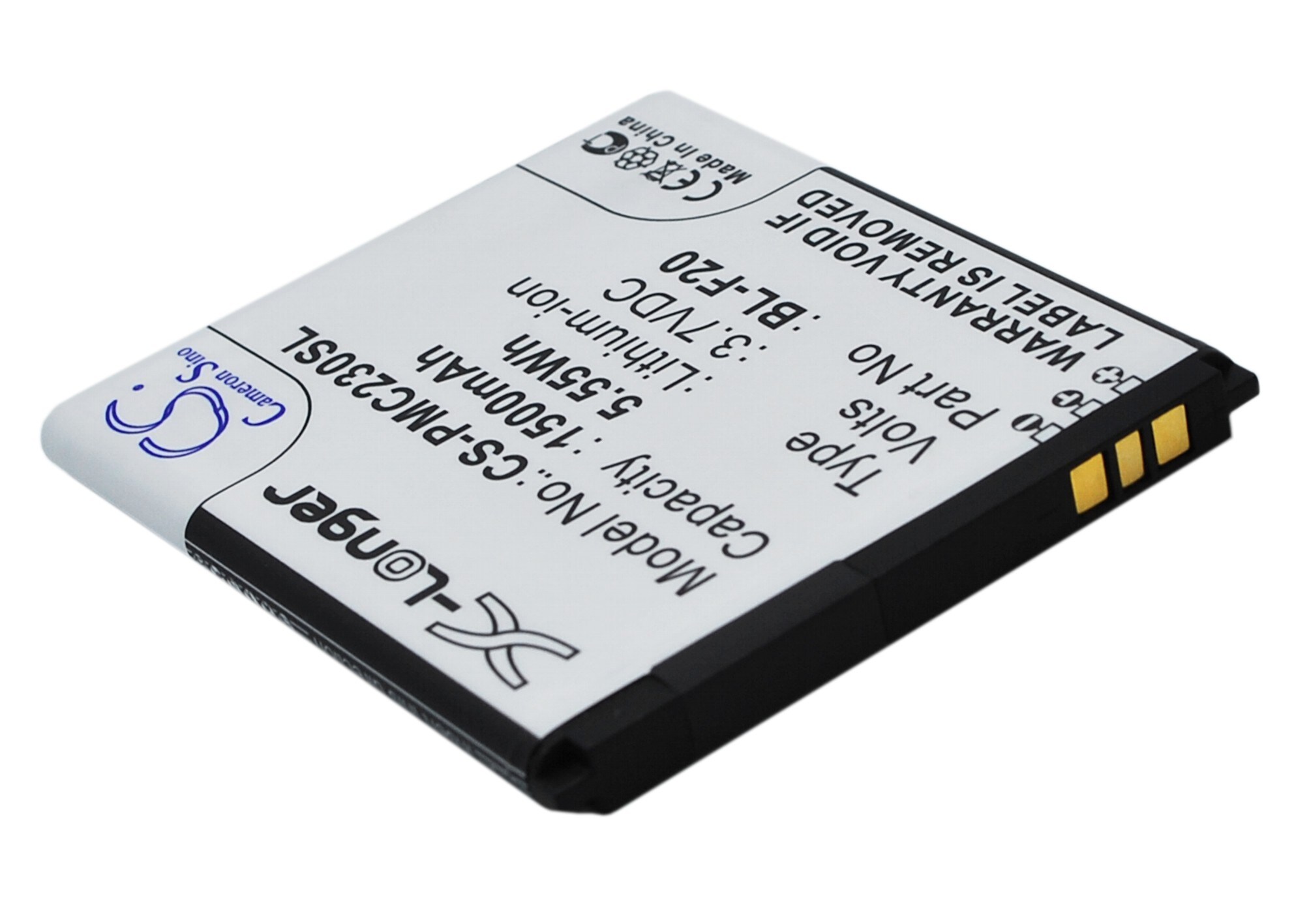 Batteri til mobiltelefon, smarttelefon for PHICOMM C230W, C230V, i700V m.fl.
