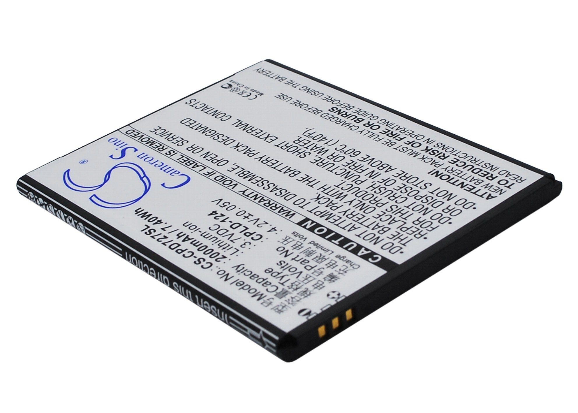 Batteri til mobiltelefon, smarttelefon for Coolpad 7275
