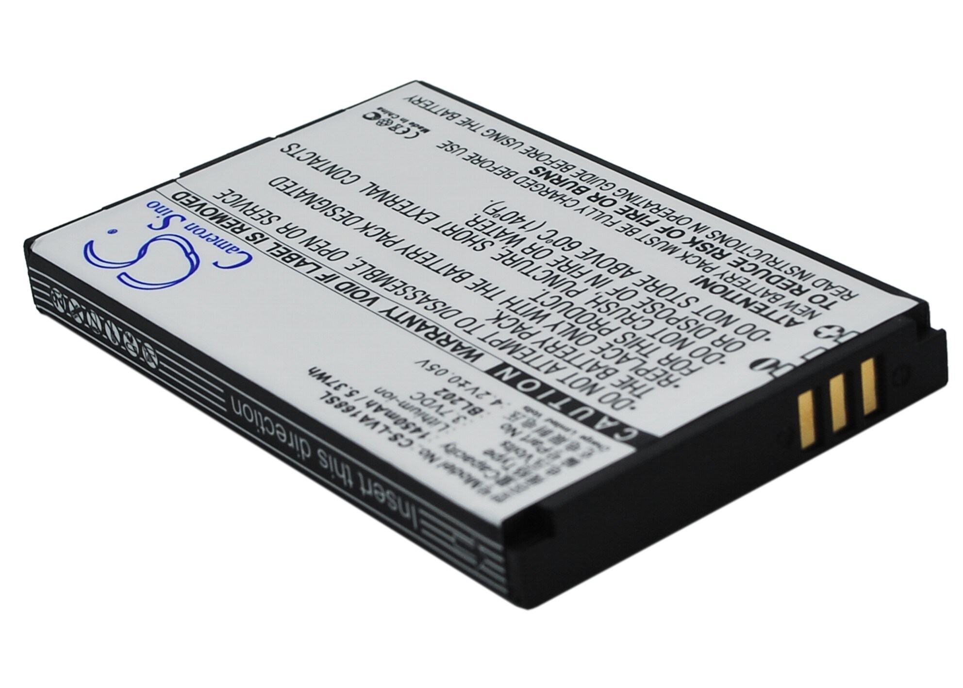 Batteri til mobiltelefon, smarttelefon for Lenovo MA168, MA169