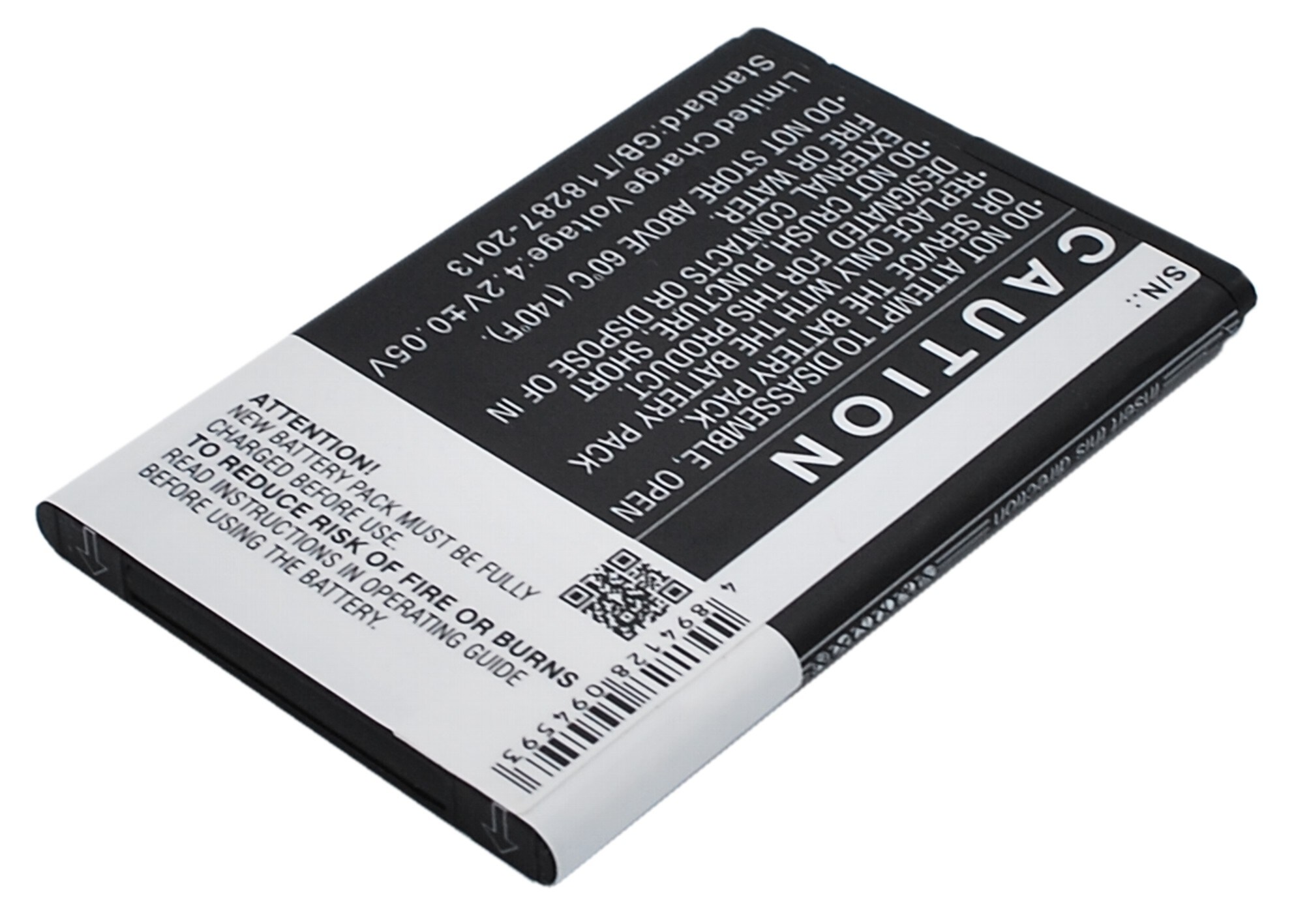 Batteri til mobiltelefon, smarttelefon for Wiko UBIK, DOLFY, Venia m.fl.