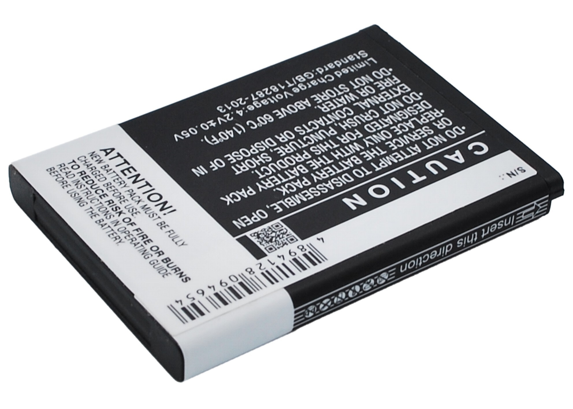 Batteri til mobiltelefon, smarttelefon for Samsung SGH-D880, SGH-D880i, SGH-D888 m.fl.
