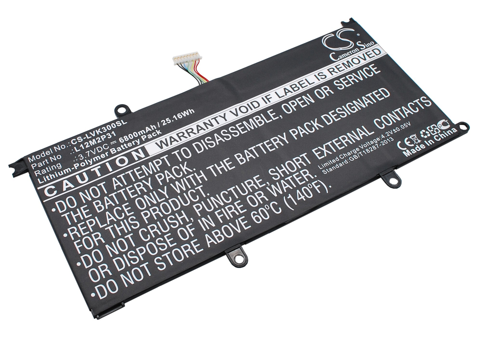 Batteri til nettbrett for Lenovo IdeaPad K3, IdeaTab K3 Lynx, K3011w 11,6 m.fl.