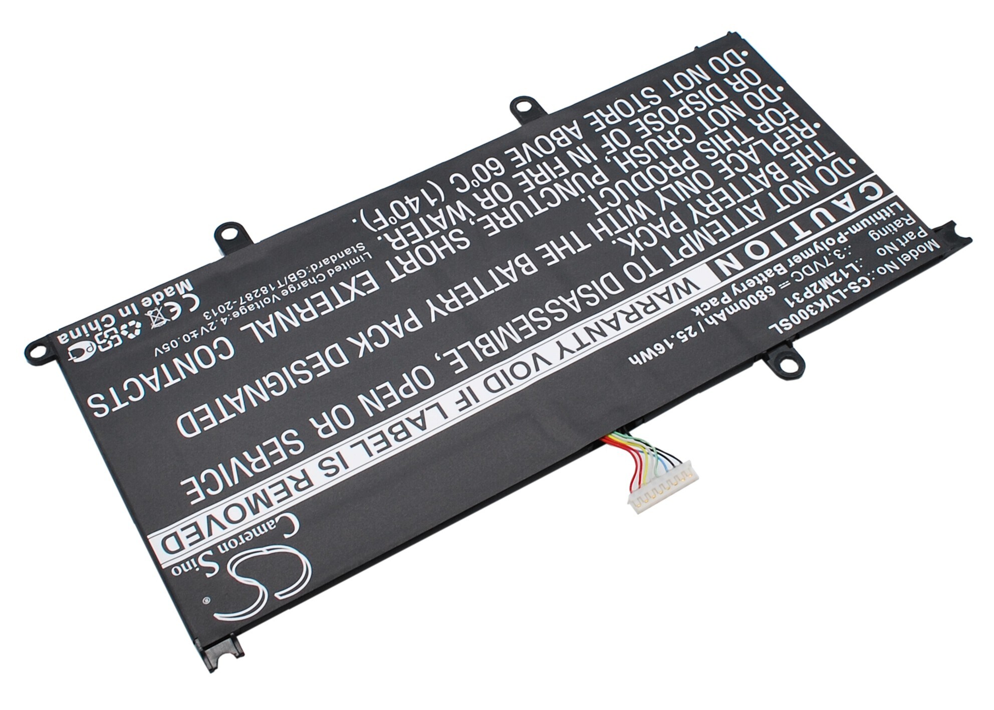 Batteri til nettbrett for Lenovo IdeaPad K3, IdeaTab K3 Lynx, K3011w 11,6 m.fl.