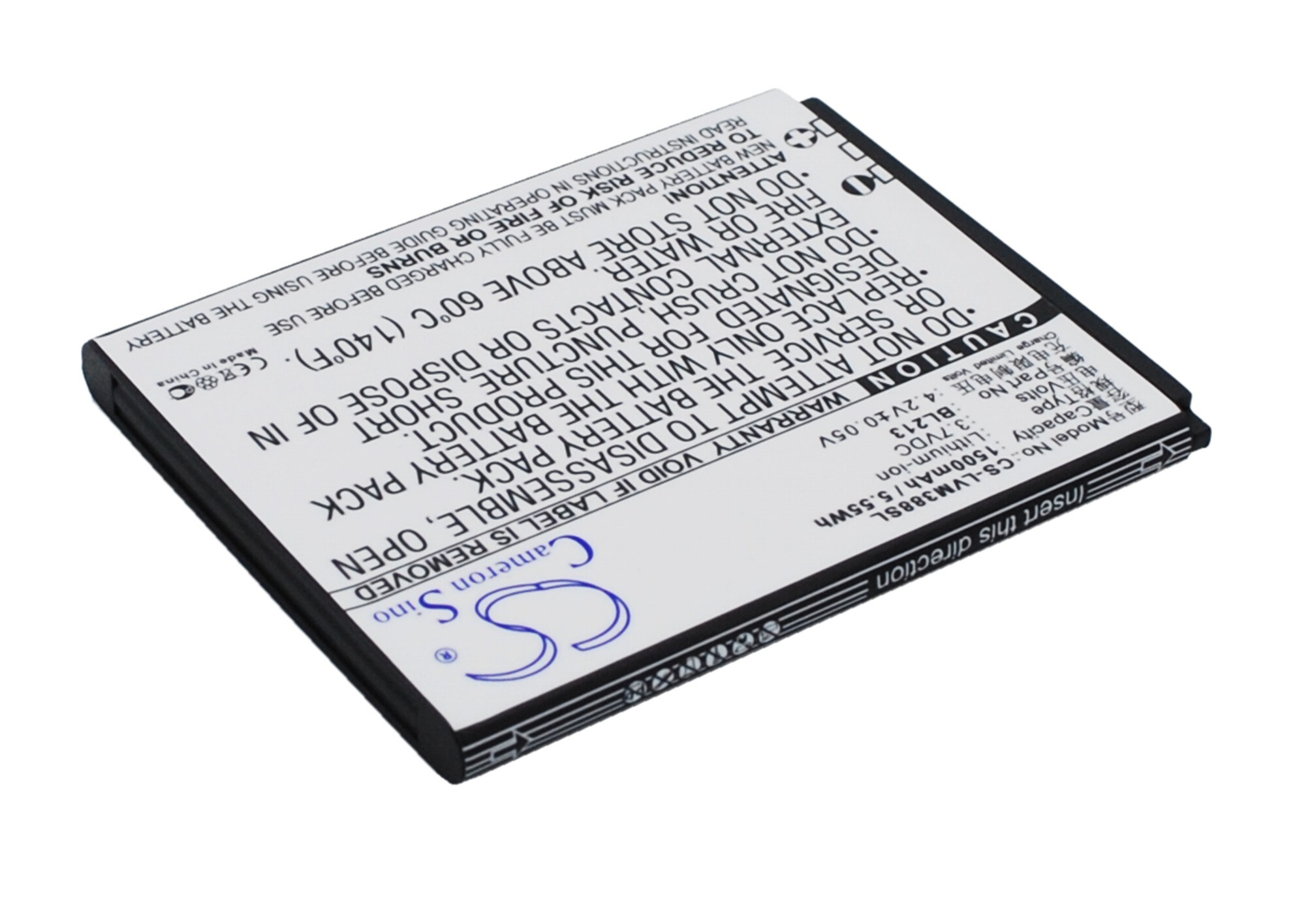 Batteri til mobiltelefon, smarttelefon for Lenovo MA388A, MA388