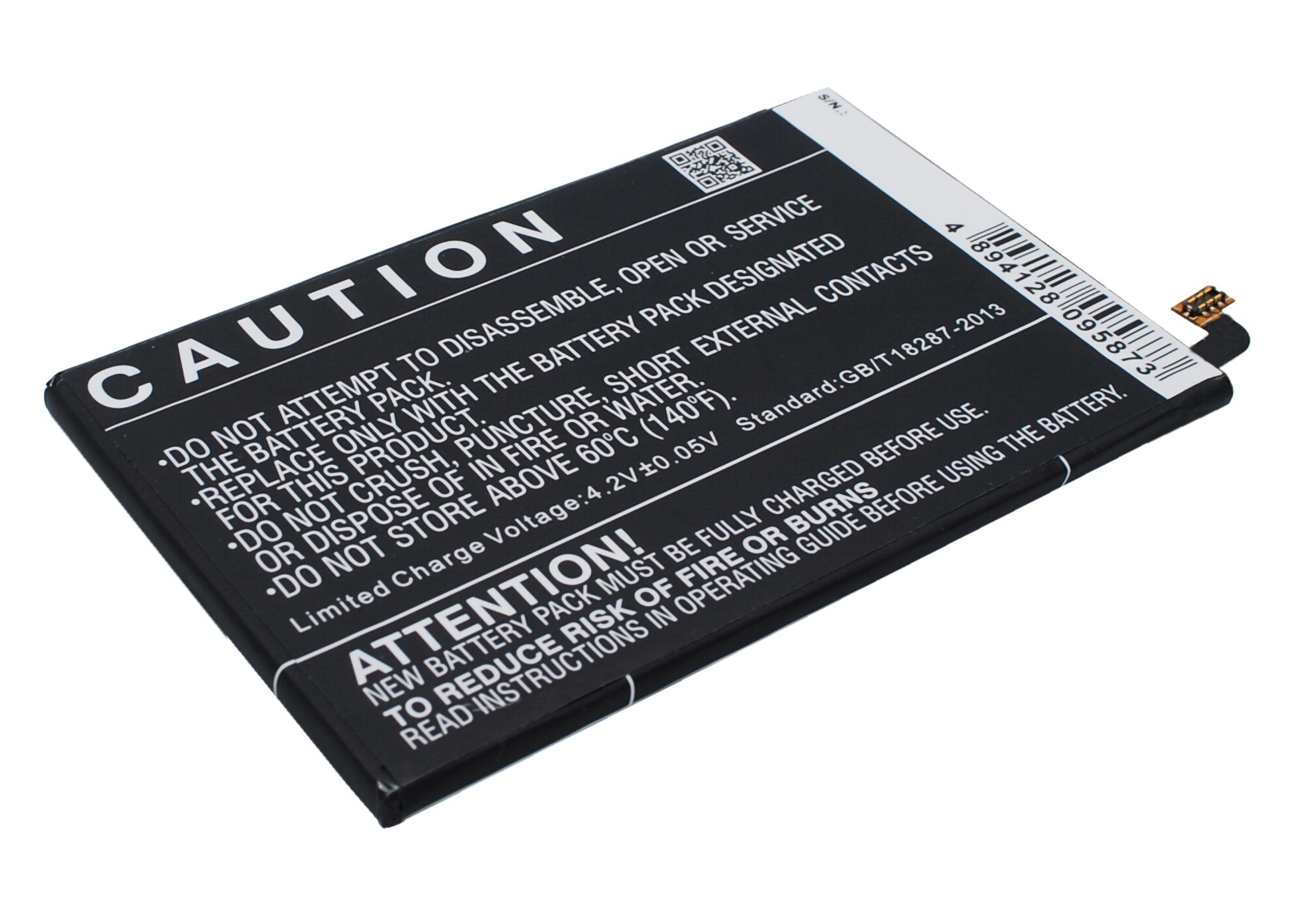 Batteri til mobiltelefon, smarttelefon for ZTE Nubia X6, NX601J