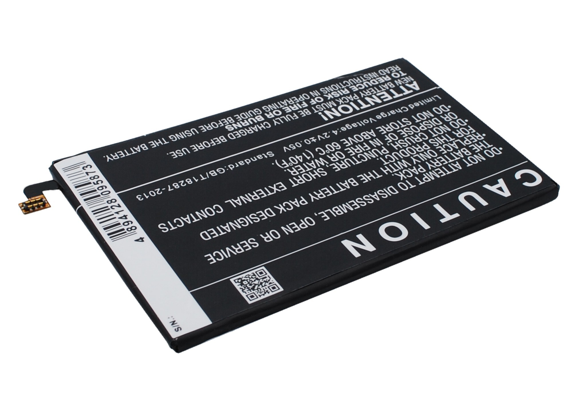 Batteri til mobiltelefon, smarttelefon for ZTE Nubia X6, NX601J